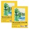 11" x 14" Premium Heavyweight Watercolor Paper Pad, Pack of 2 (12 Sheets Each), 140lb (300gsm) - Spiral Bound, Cold Pressed, Acid-Free, Wet, Water Color Paper - For Artists, Students